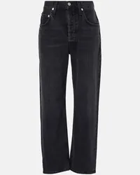 Citizens of humanity Jeans regular Dahlia a vita alta Nero