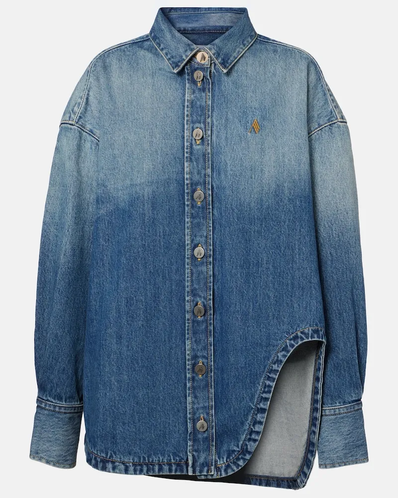 ATTICO Camicia di jeans Blu