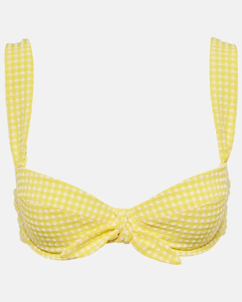 Heidi Klein Top bikini Cape Town Giallo