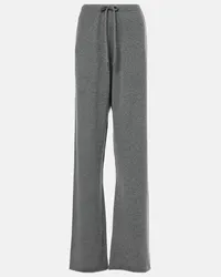 extreme cashmere Pantaloni sportivi in misto cashmere Grigio