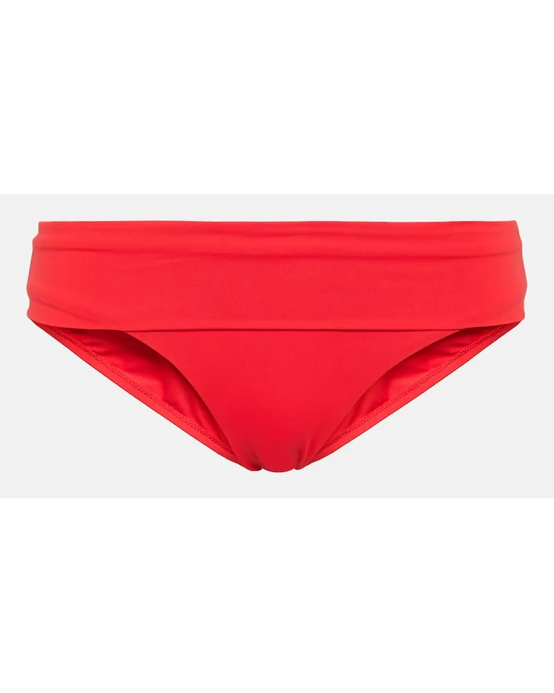 Melissa Odabash Slip bikini Brussels a vita bassa Rosso