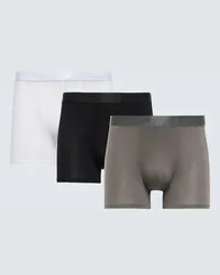 CDLP Set di tre boxer aderenti in jersey Multicolore