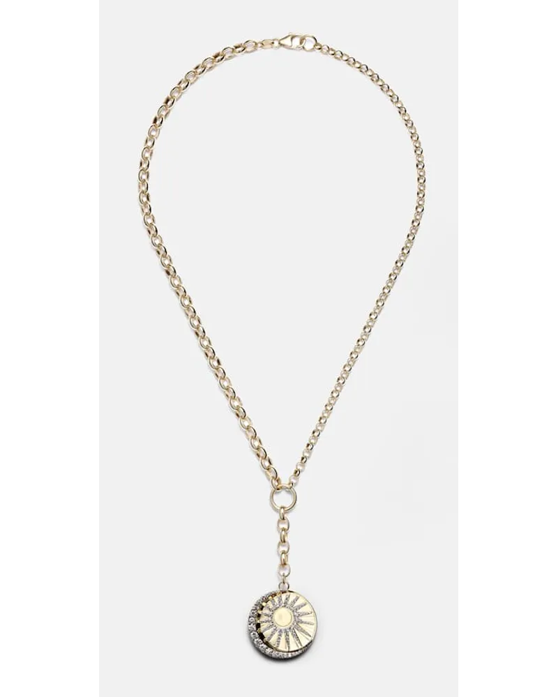 FOUNDRAE Collana Balance in oro 18kt con diamanti Oro
