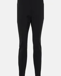 The Row Pantaloni skinny Kosso in misto lana Nero