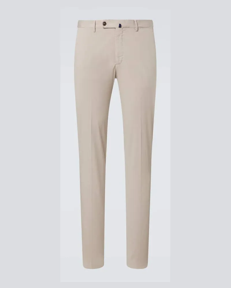 Slowear Pantaloni chino in misto cotone Beige