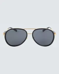 Versace Occhiali aviator Medusa Roller Oro