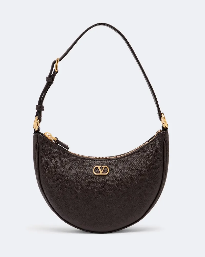 Valentino Garavani Borsa a spalla VLogo Mini Marrone