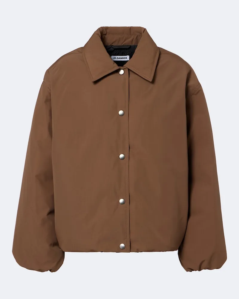 Jil Sander Piumino Marrone