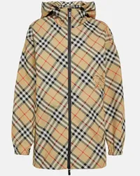 Burberry Impermeabile Burberry Check Beige