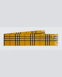 Burberry Sciarpa Burberry Check in cashmere Beige