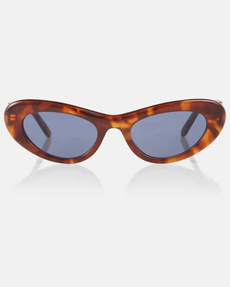 Loewe Occhiali da sole cat-eye Slim Marrone