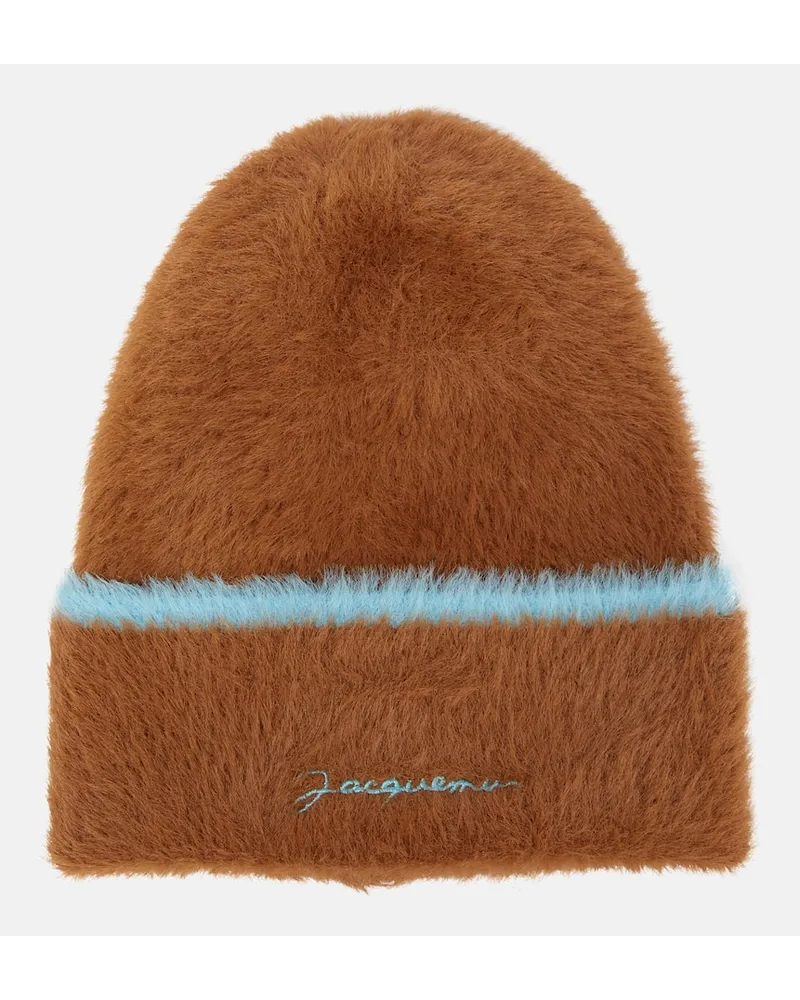 Jacquemus Berretto Neve Marrone