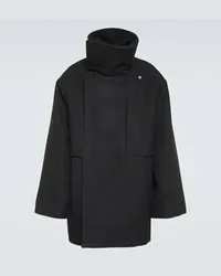 Rick Owens Cappotto di lana Nero