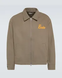 BODE Bomber in cotone Beige