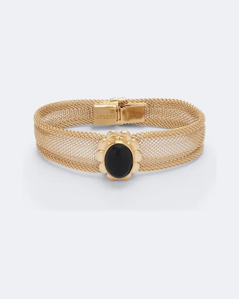 Isabel Marant Bracciale rigido Hanae Oro