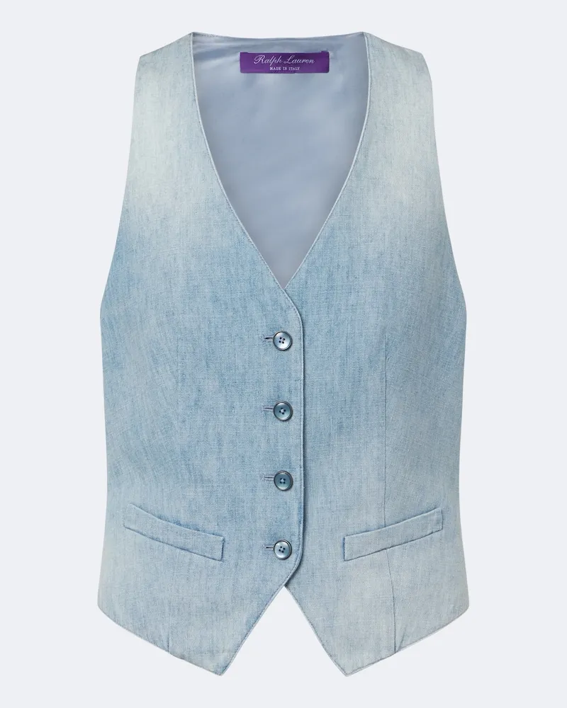 Ralph Lauren Gilet di jeans Blu