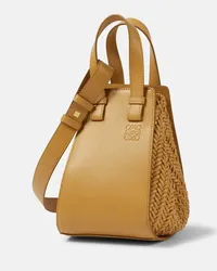 Loewe Borsa Hammock Compact in pelle Marrone