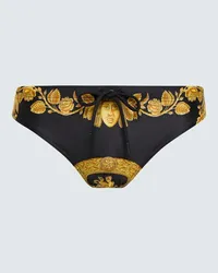 Versace Costume da bagno Maschera Baroque Nero