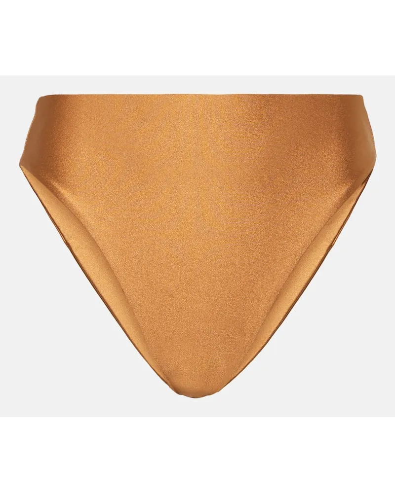 JADE SWIM Slip bikini Incline Marrone