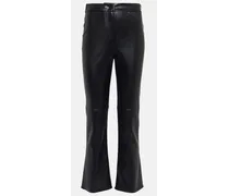 Pantaloni flared Sublime in similpelle