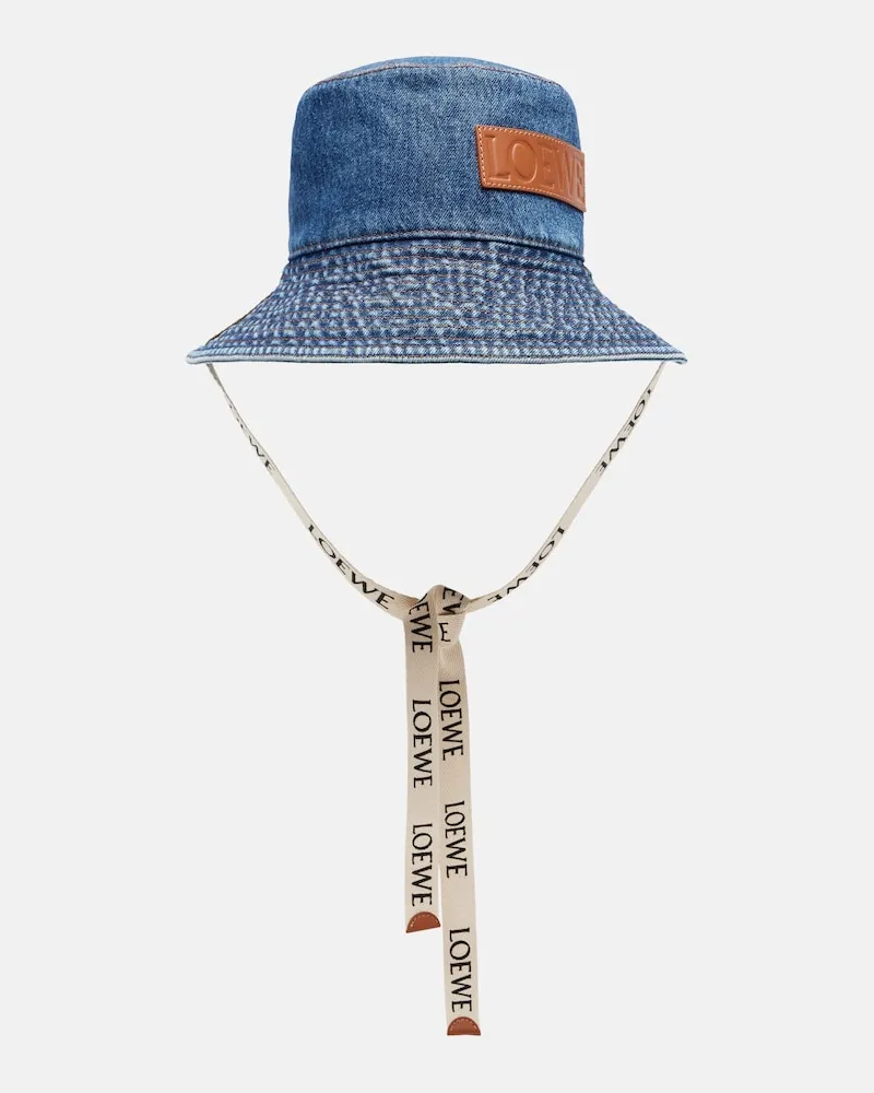 Loewe Paula's Ibiza â Cappello in denim Blu