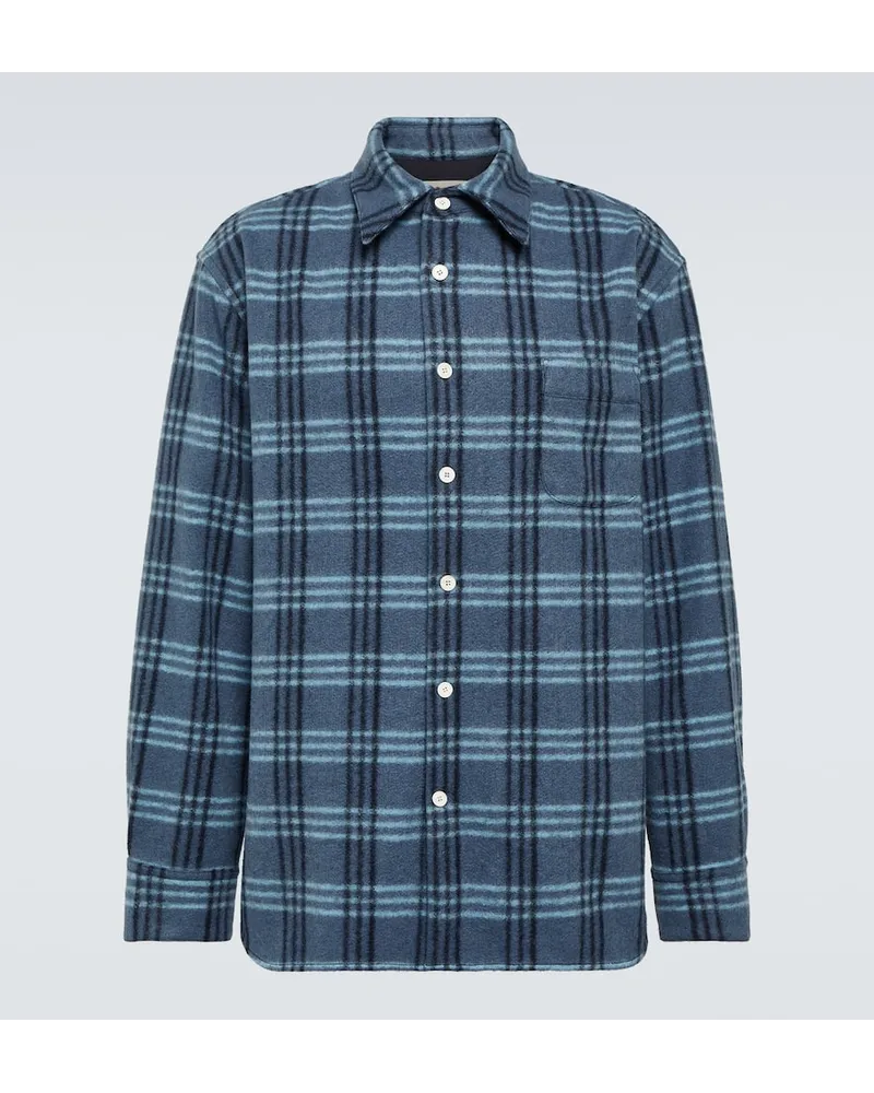 Marni Camicia a quadri Grigio