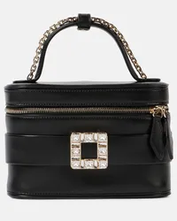 Roger Vivier Beauty-case in pelle Nero