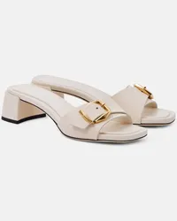 Jimmy Choo Sandali Hawke 40 in pelle Bianco