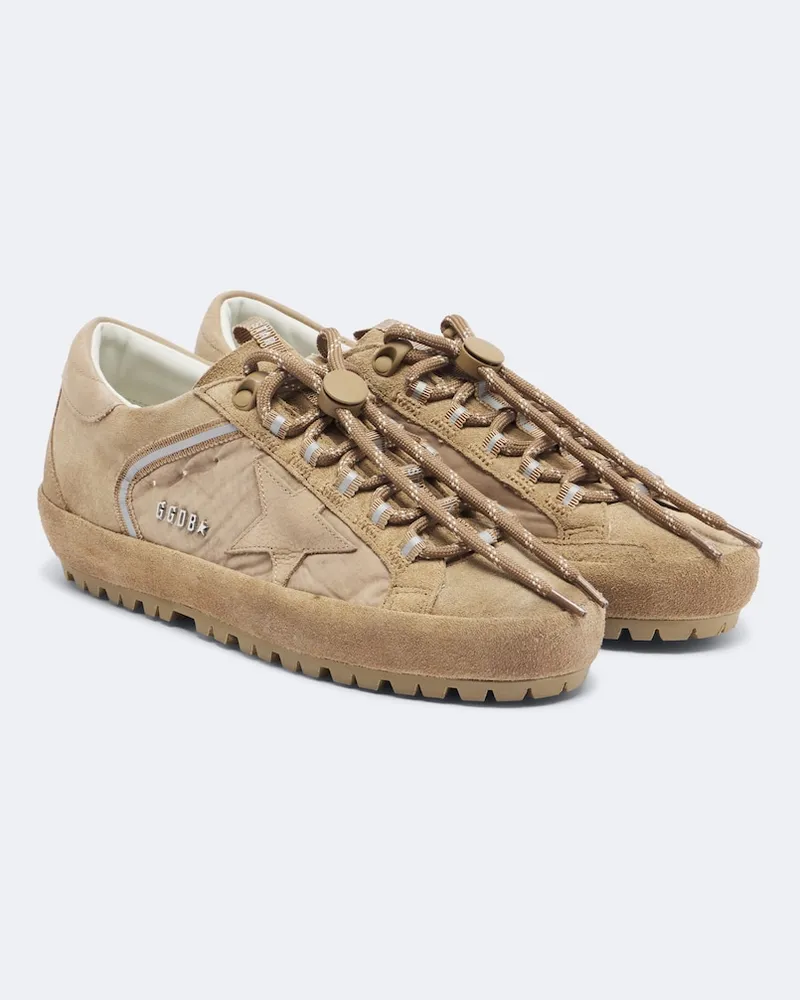Golden Goose Sneakers Super-Star Ski in suede Beige