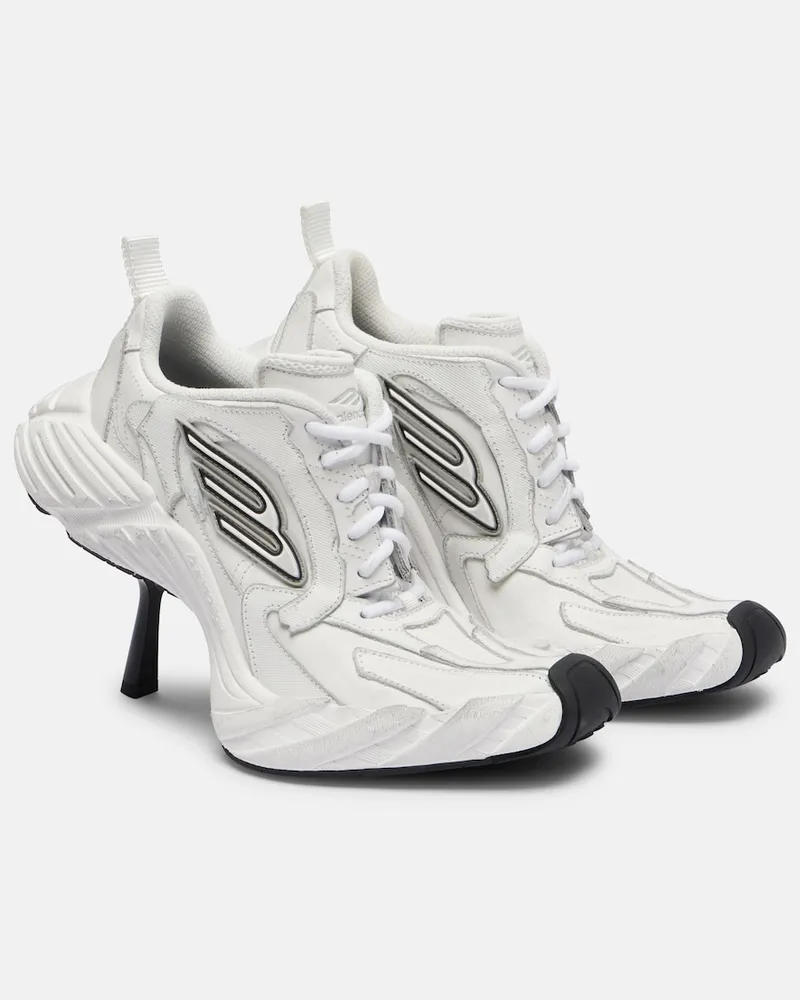 Balenciaga Pumps Monday in pelle Bianco