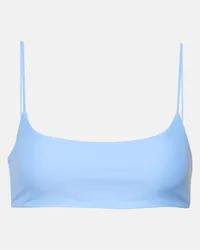 JADE SWIM Top bikini Muse Blu