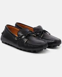 TOD'S Mocassini Gommino Bubble in pelle Nero