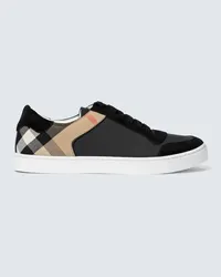 Burberry Sneakers Reeth in pelle Nero