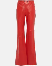 Dorothee Schumacher Pantaloni flared Sleek Statement Rosso