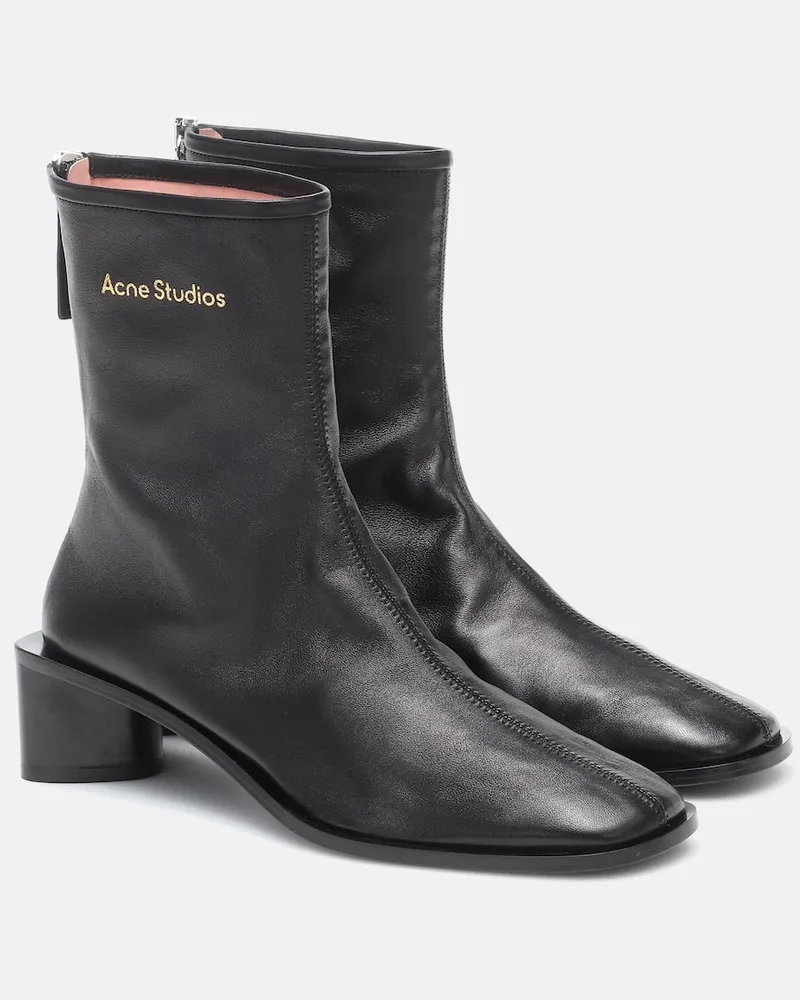 Acne Studios Stivaletti in pelle Nero