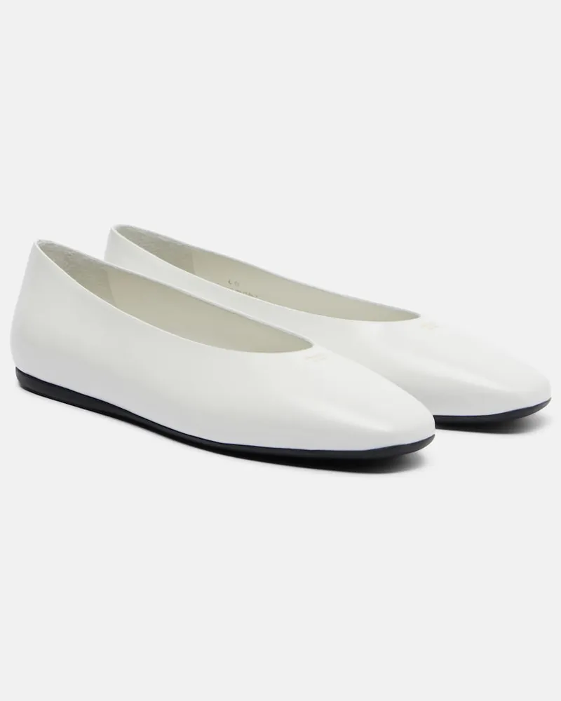 Prada Ballerine in pelle Bianco
