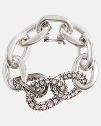 Isabel Marant Bracciale con cristalli Argento