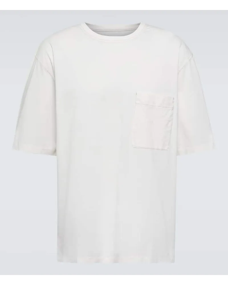 Christophe Lemaire T-shirt oversize in cotone Bianco