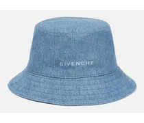 Givenchy Cappello da pescatore in denim Blu