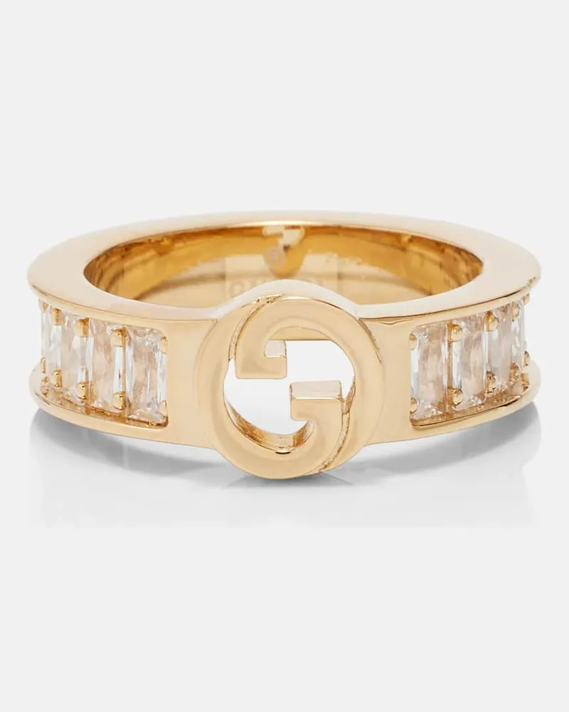 Gucci Anello Gucci Blondie con cristalli Oro