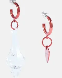 Acne Studios Orecchini Chandelier Rosso