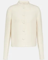 Gabriela Hearst Giacca Larrington in cashmere Bianco