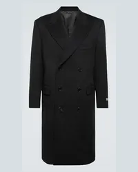 Canali Soprabito in lana e cashmere Nero