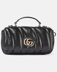 Gucci Borsa a spalla GG Milano Small in pelle Nero