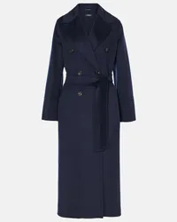 Max Mara Cappotto Picasso in lana vergine Blu