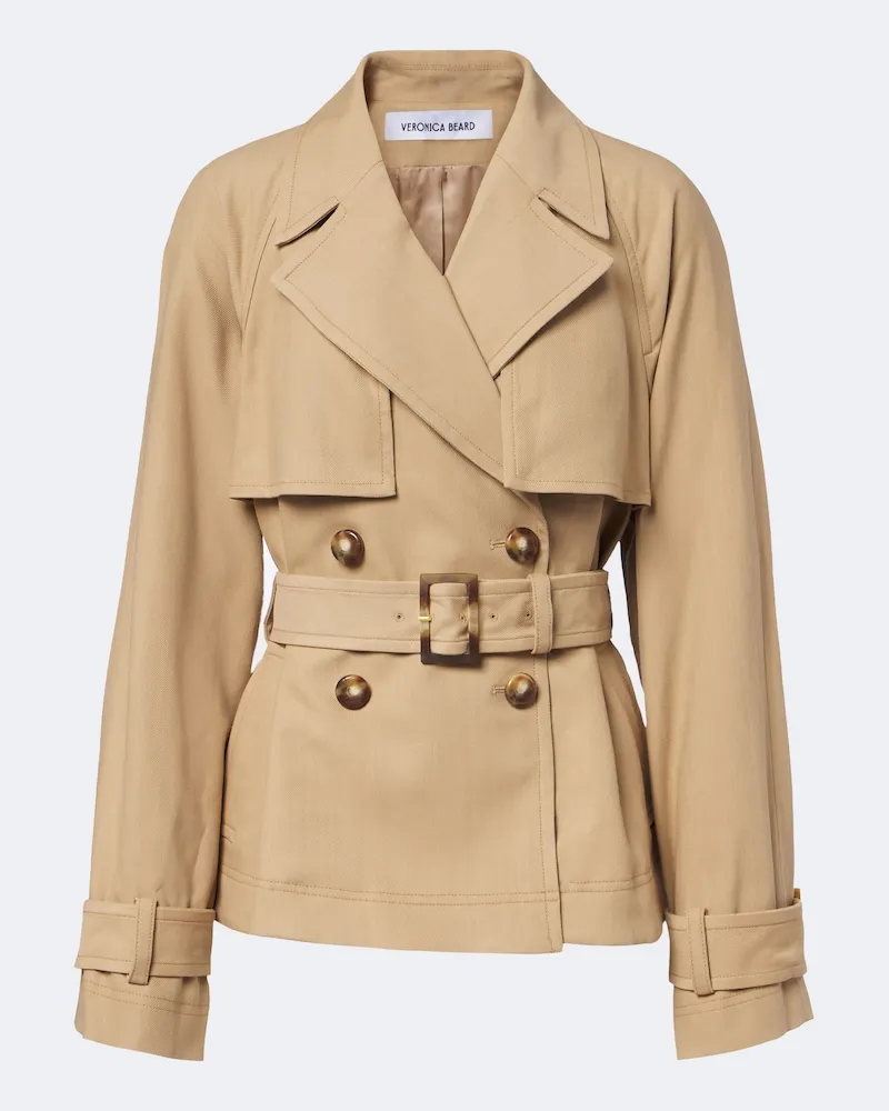 Veronica Beard Trench Lazaro Beige