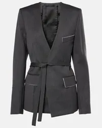 Victoria Beckham Blazer in lana Grigio