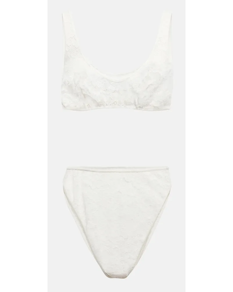 Oséree OsÃ©ree Reggiseno e slip O-Lover Bianco
