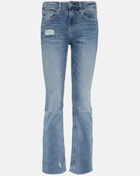 Adriano Goldschmied Jeans regular Girlfriend a vita media Blu