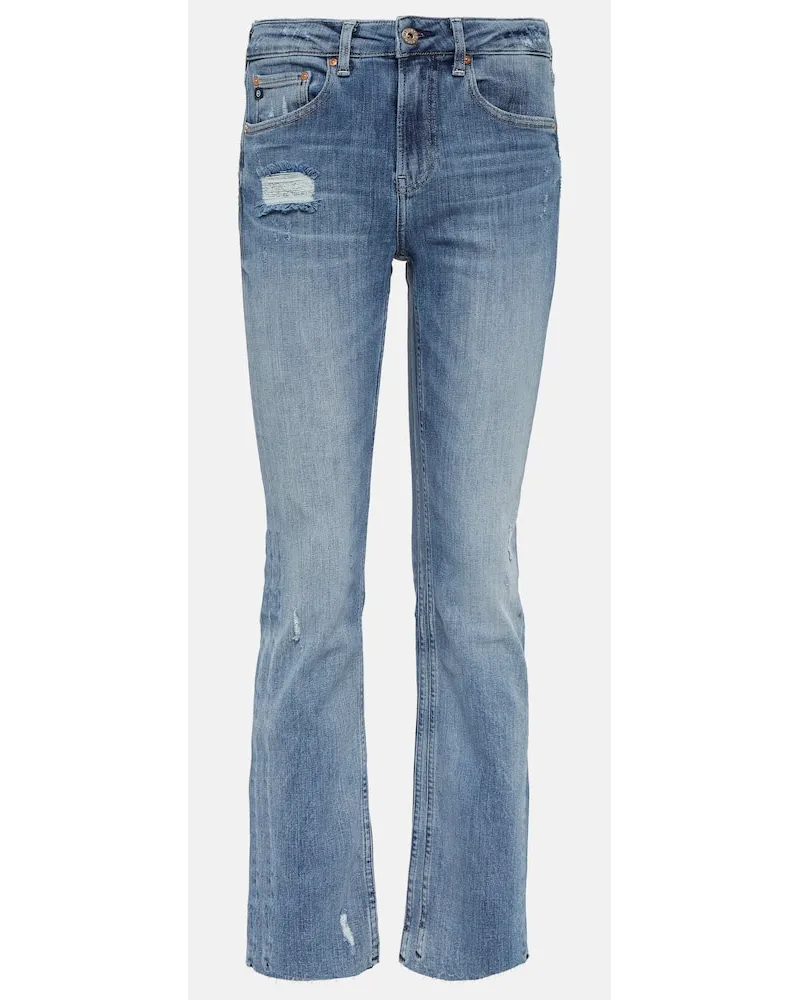 Adriano Goldschmied Jeans regular Girlfriend a vita media Blu
